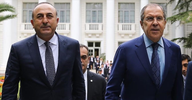 Çavuşoğlu ve Lavrov, Astana'yı değerlendirdi
