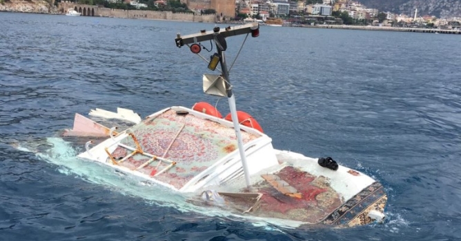 Denizde faciadan dönüldü