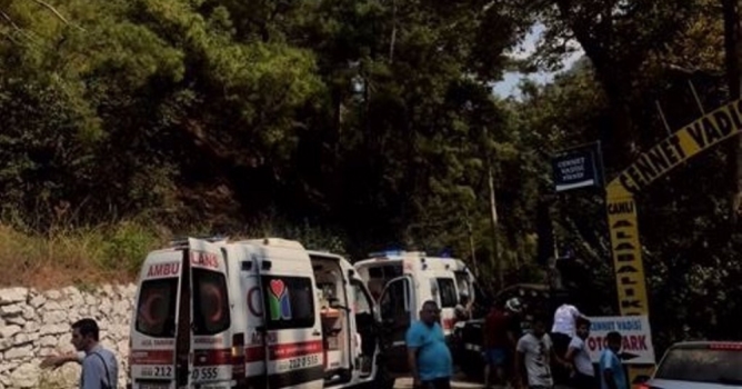 Direksiyon hakimiyetini kaybeden cip kaza yaptı