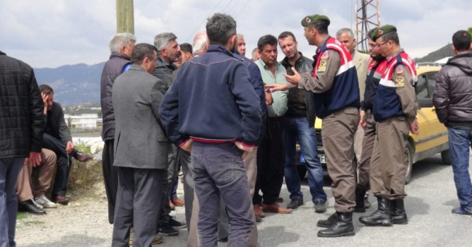 Elikesik'te hafriyat kamyonu dehşeti