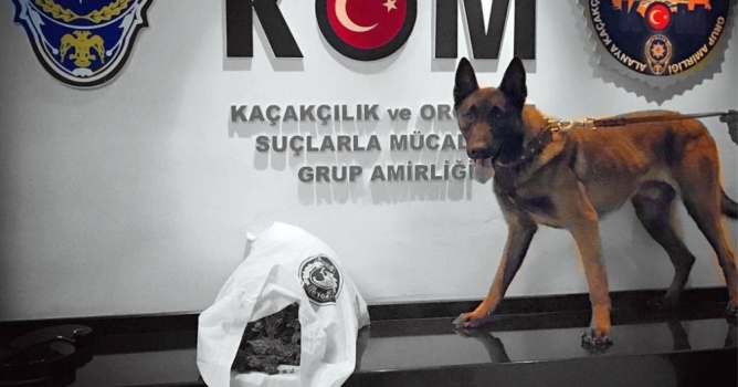 Evdeki uyuşturucu 'Esco'ya takıldı!