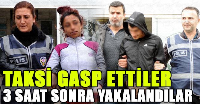 Gaspçılar 3 saat sonra yakalandılar