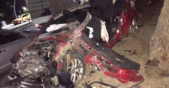 Gazipaşa'da feci kaza: 1 ölü, 4 yaralı 