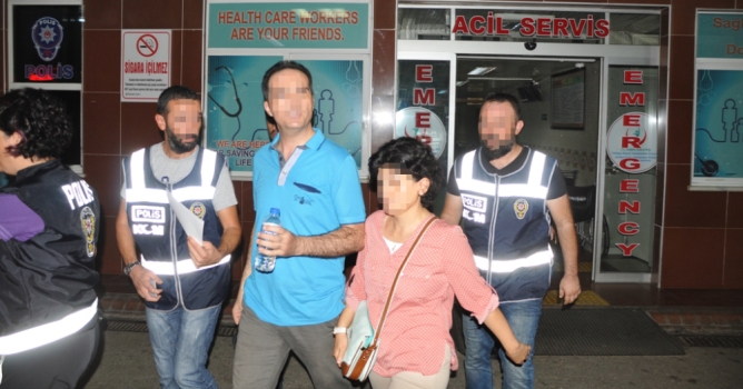 Hakim ve Savcılar Adliye'de 