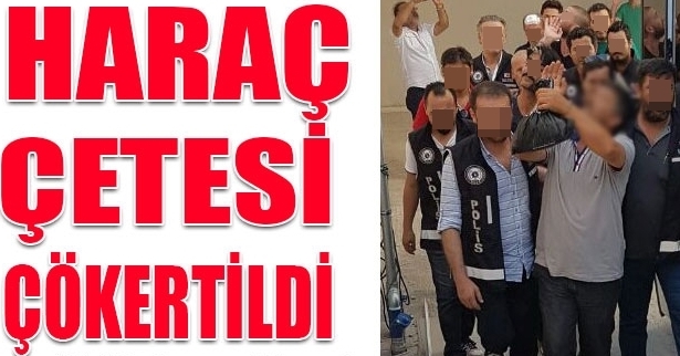 Haraç çetesi çökertildi : 12 gözaltı