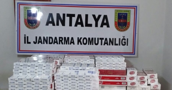 Jandarma dan sigara kaçakçılarına darbe