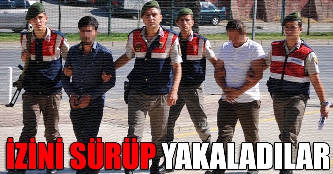 Jandarma uyuşturucu eken 2 kişiyi yakaladı