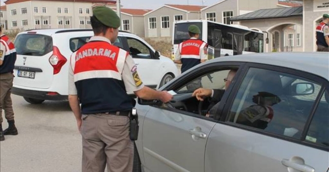 Jandarmadan sıkı denetim