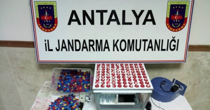 Jandarmadan tombala baskını