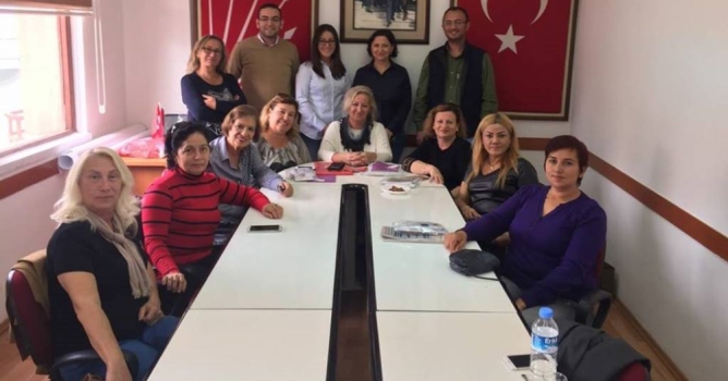 Karagöz CHP'li kadınlardan destek istedi