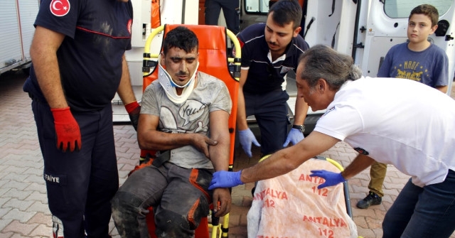 Kardeşinin 'Yardım edin' çığlığına koştu 