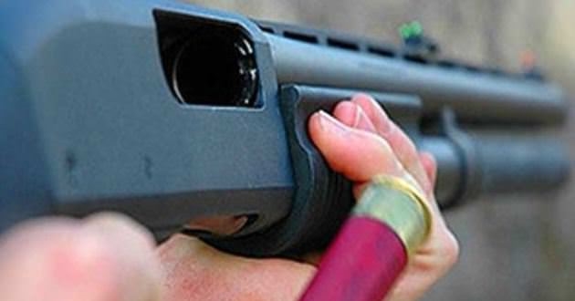 Kayınbiraderini pompalı tüfekle vuruldu.