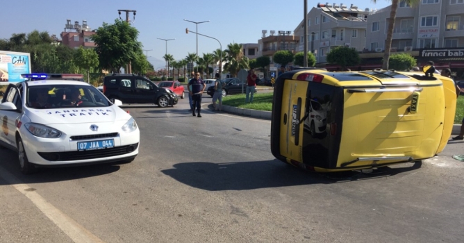 Kazada 9 kişi yaralandı 