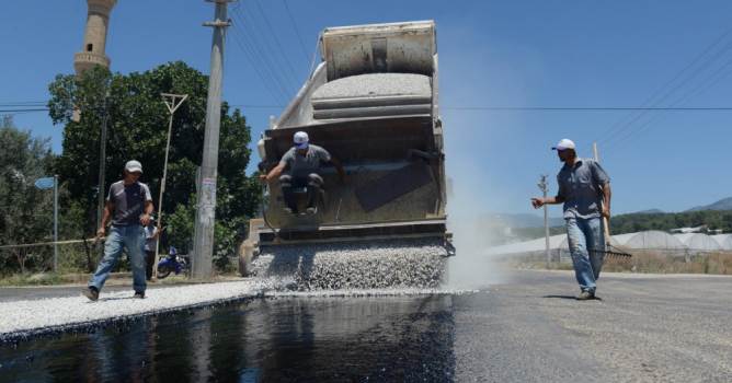 Köy yollarına 45 Milyon Liralık asfalt