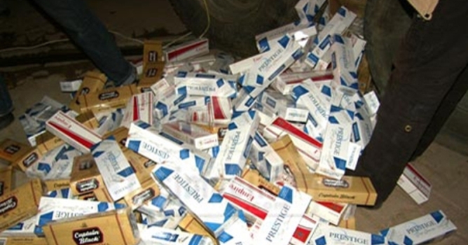 Kunduracıya kaçak sigara operasyonu