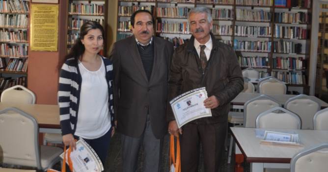 Kütüphane Haftası'nda anlamlı ödül