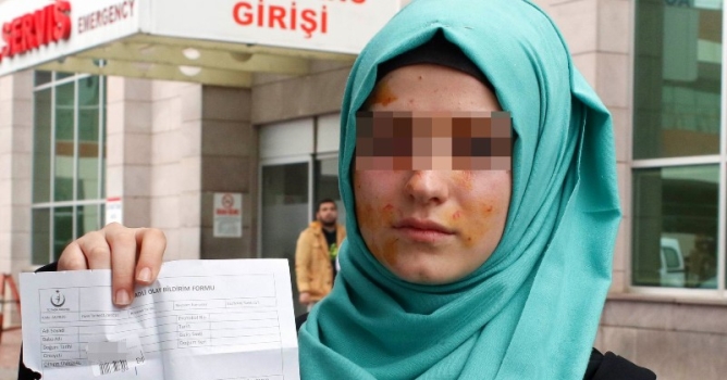 Lise öğrencilerinin kavgası hastanede bitti 