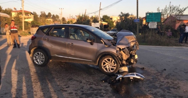 Manavgat'ta Trafik Kazası: 4 Yaralı 