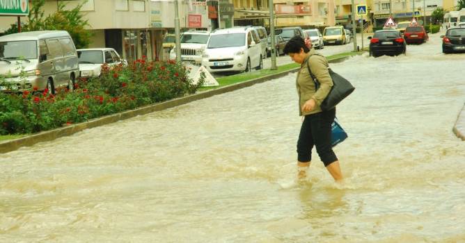 Manavgat yağış rekoru kırdı