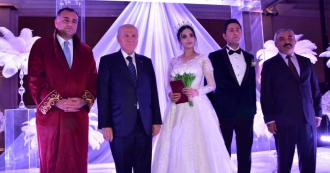 MHP camiası nikahta buluştu