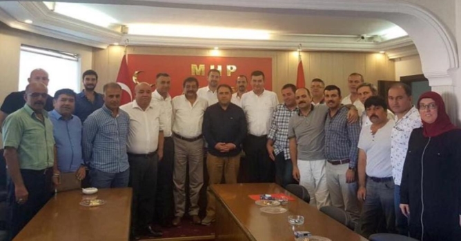 MHP'li İlçe başkanları toplandı
