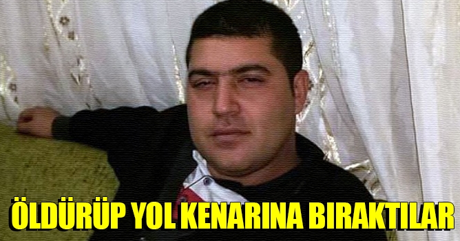 Öldürüp yol kenarına bıraktılar