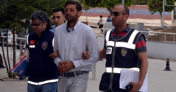 Pantolon çalan hırsız tutuklandı