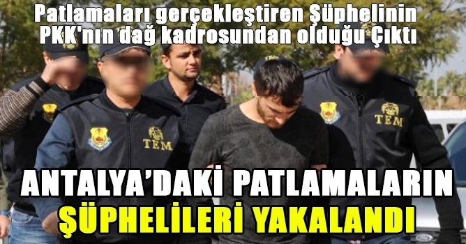 Patlamaları gerçekleştiren Şüphelinin PKK'nın dağ kadrosundan olduğu Çıktı