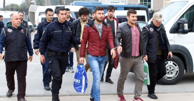 PKK/KCK'den 9 kişi adliyede