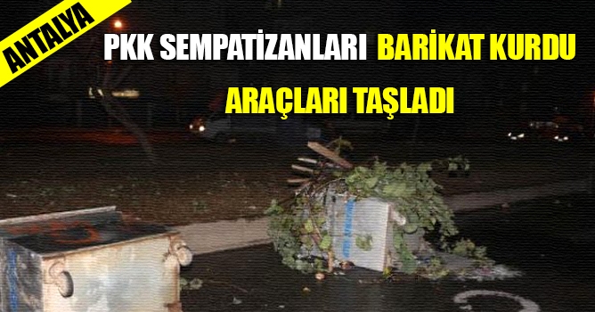 PKK Sempatizanları Yine Azdı