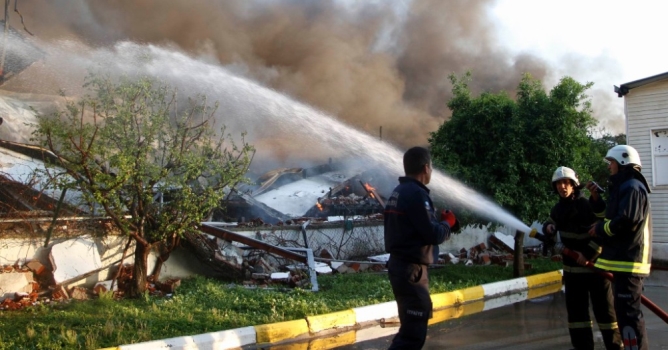  Restaurant ta yangın