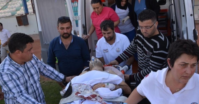 Savcı makamında vuruldu 