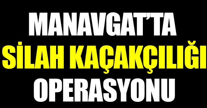 Silah Kaçakçılığı Operasyonu