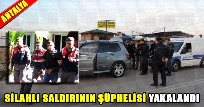 Silahlı Saldırının Şüphelisi Yakalandı