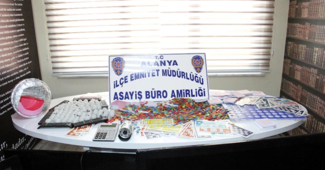 Şok tombala baskını 