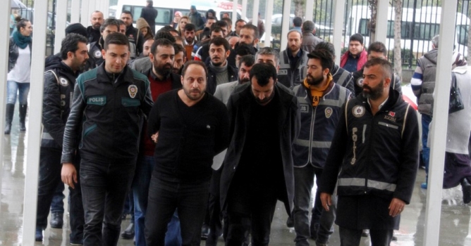 Suç örgütüne operasyon: 28 gözaltı