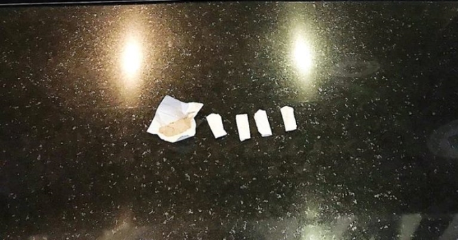 Şüpheli araçta eroin çıktı 