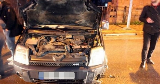 Sürücü ağır yaralandı 