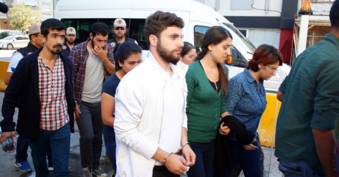 Terör operasyonunda 25 gözaltı