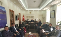 Başkan Toklu ve ekibi Kaymakam Harputlu'yu ziyaret etti