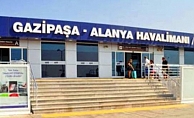 Şiddetli fırtına Alanya GZP'de uçuşları iptal ettirdi
