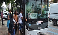 Alanya halk otobüslerinde yeni kural!