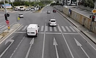 Alanya’da jandarmadan dron destekli trafik uygulaması 