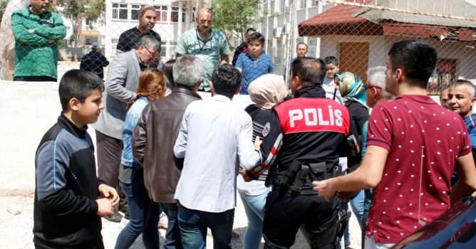 Trafik kavgası karakolda bitti