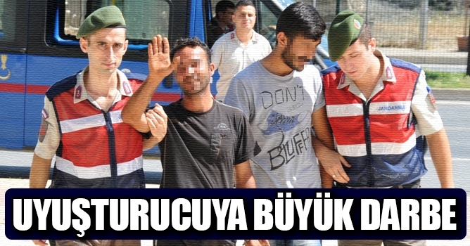 Uyuşturucuya büyük darbe 