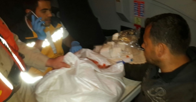 Yaralı balıkçıyı Sahil Güvenlik kurtardı